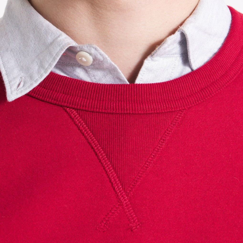 Kansas City Chiefs x Todd Snyder Relaxed Canadian Fleece Crew - Red online