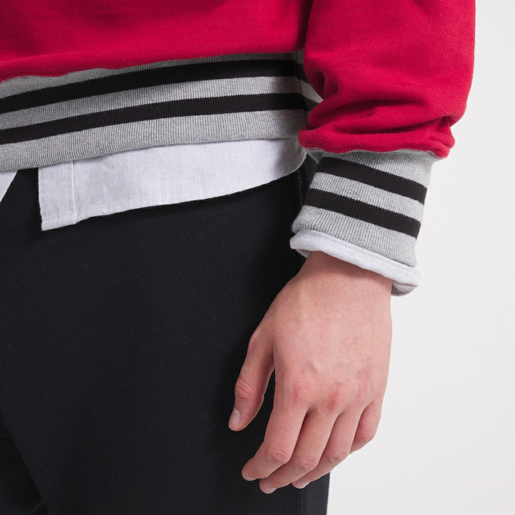 Kansas City Chiefs x Todd Snyder Relaxed Canadian Fleece Crew - Red online