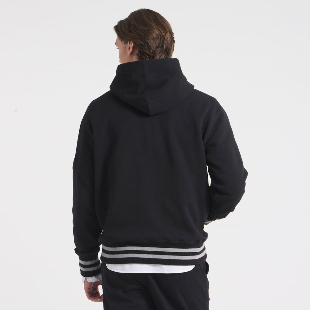 Kansas City Chiefs x Todd Snyder Relaxed Canadian Fleece Hoodie - Black online