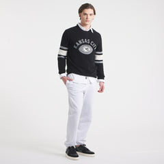 Kansas City Chiefs x Todd Snyder Cashmere Crew Sweater - Black sale