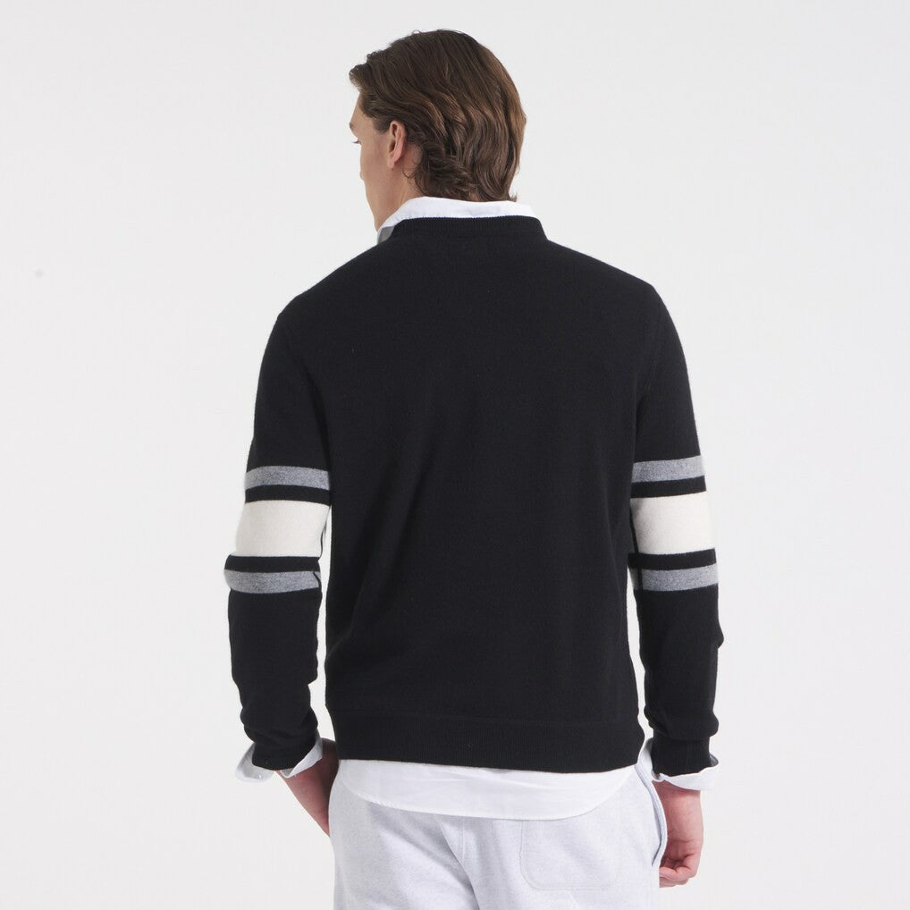 Kansas City Chiefs x Todd Snyder Cashmere Crew Sweater - Black sale