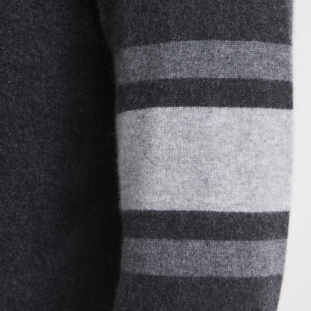 New York Giants x Todd Snyder Cashmere Crew Sweatshirt - Heather Charcoal on sale