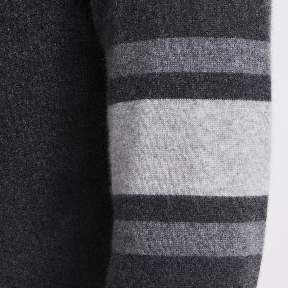 New York Giants x Todd Snyder Cashmere Crew Sweatshirt - Heather Charcoal on sale