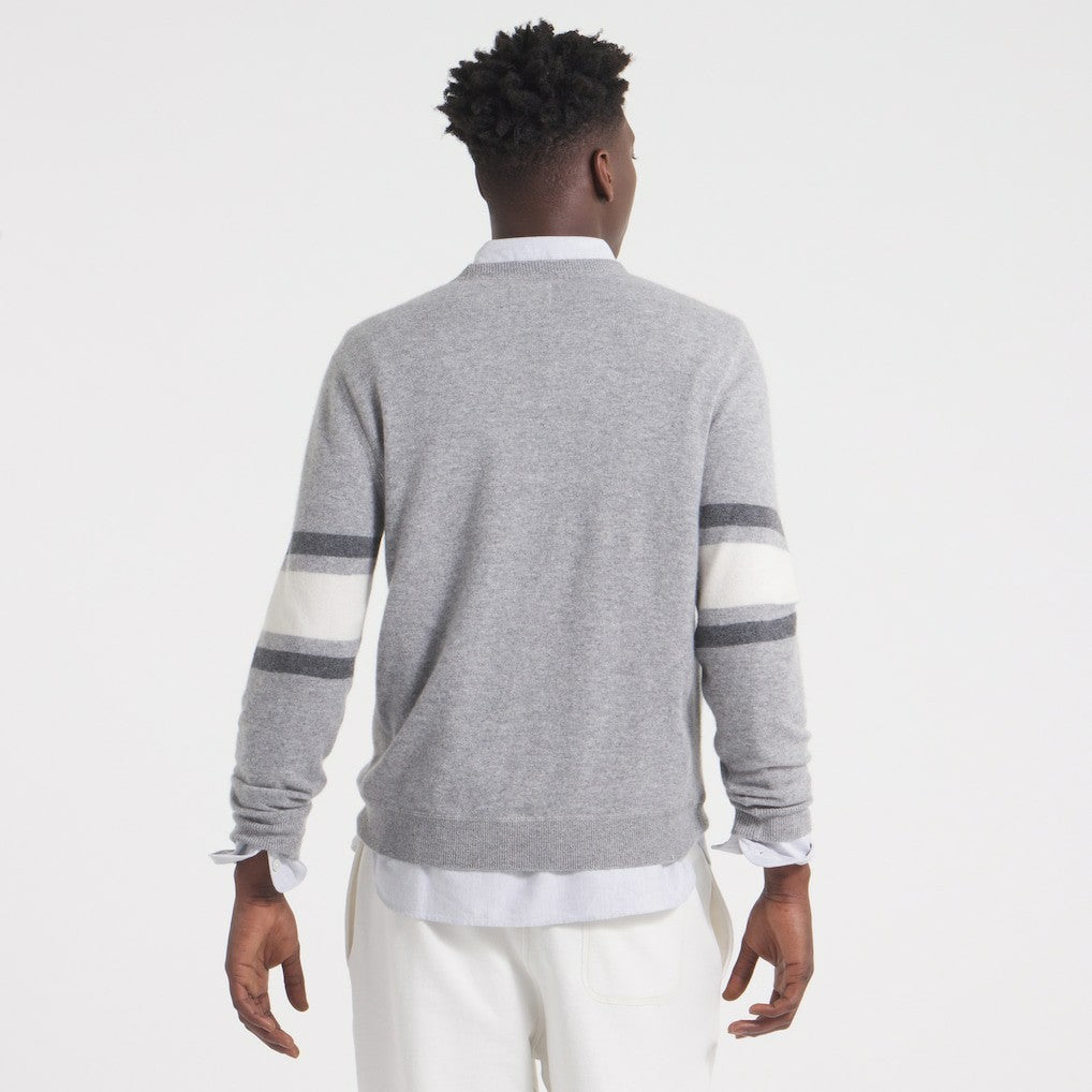 Philadelphia Eagles x Todd Snyder Cashmere Crew Sweater - Heather Gray cheap