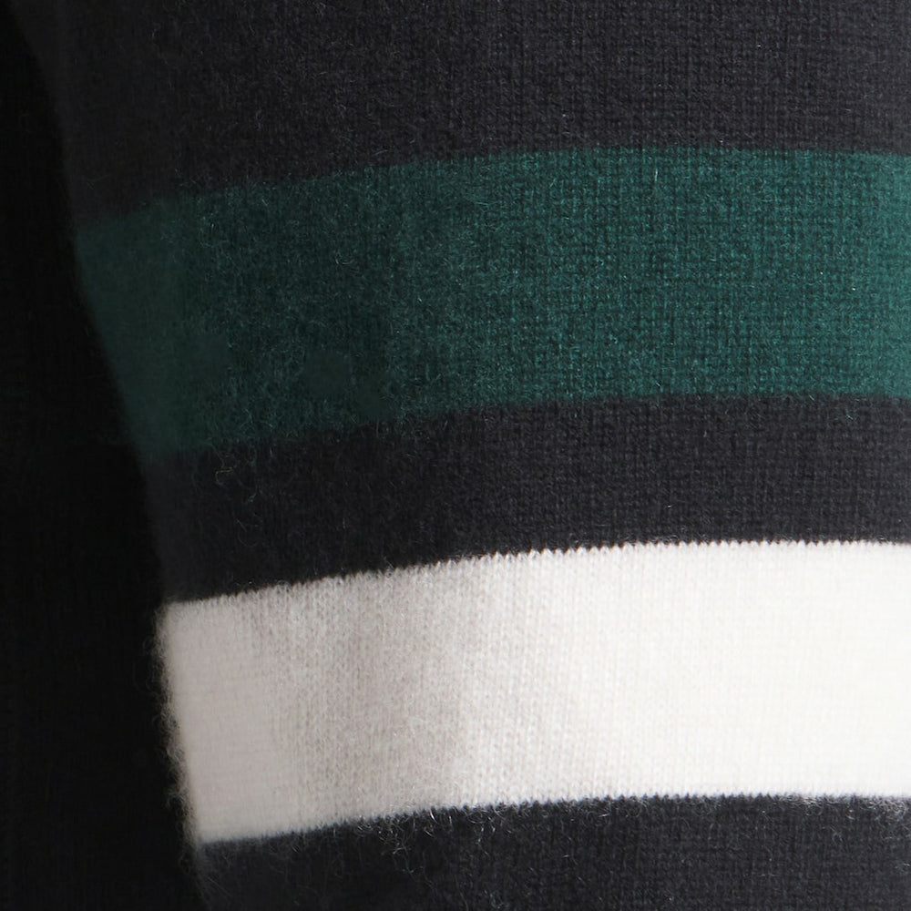 Philadelphia Eagles x Todd Snyder Cashmere Hoodie Sweater - Black on sale