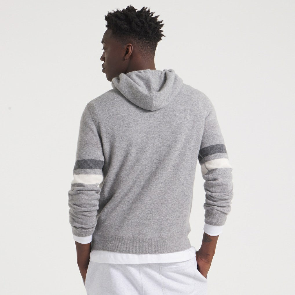 New York Giants x Todd Snyder Cashmere Hoodie Sweater - Heather Charcoal outlet