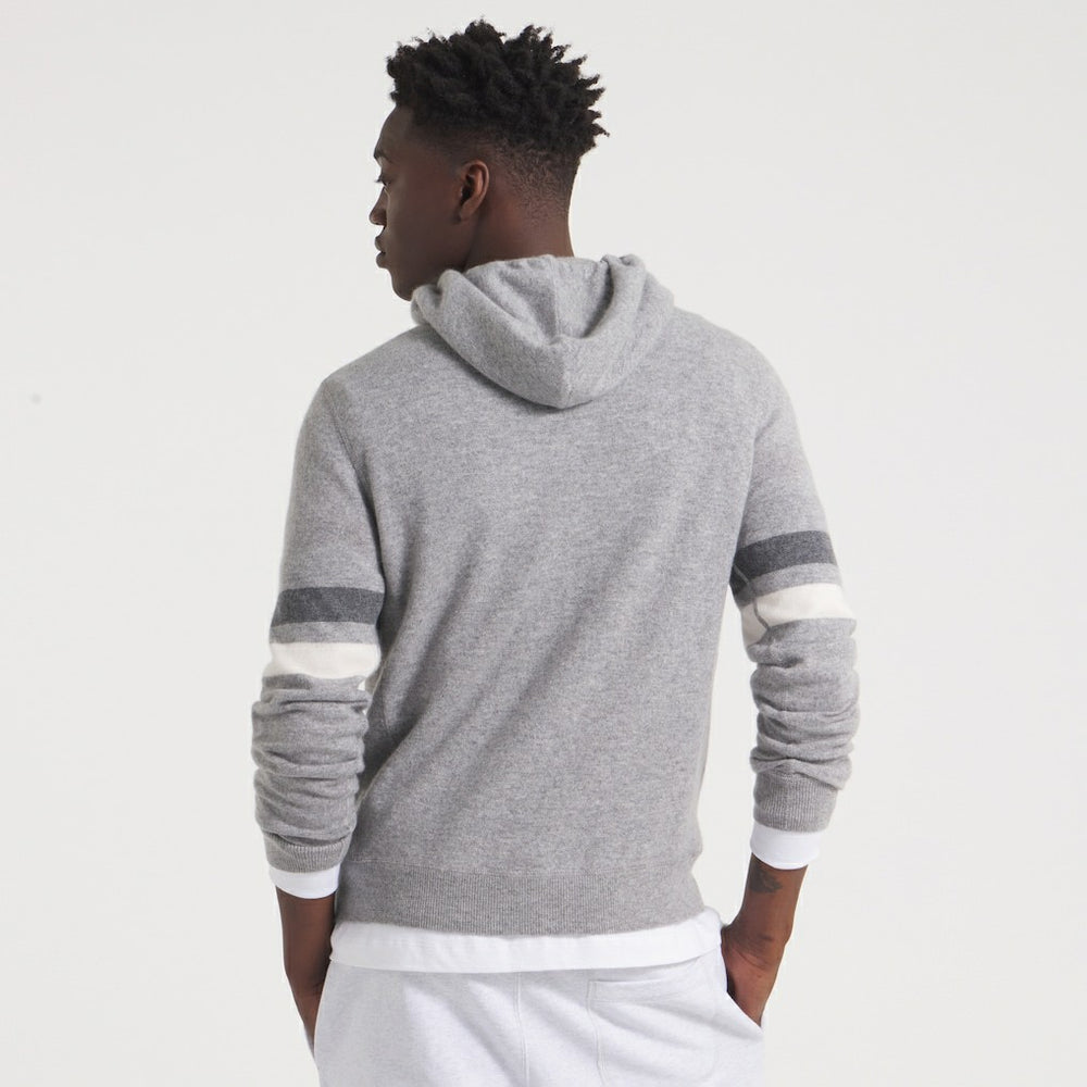 New York Giants x Todd Snyder Cashmere Hoodie Sweater - Heather Charcoal outlet