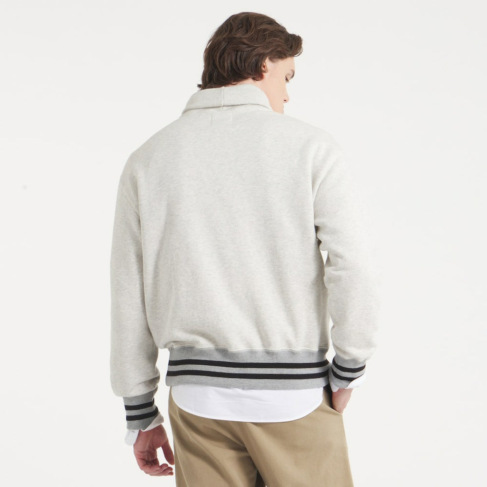 New York Giants x Todd Snyder Relaxed Canadian Fleece Turtleneck - Oatmeal online