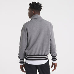 Kansas City Chiefs x Todd Snyder Relaxed Canadian Fleece Turtleneck - Heather Gray cheap