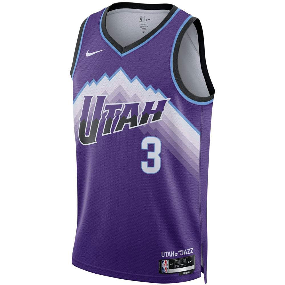 Keyonte George Utah Jazz Unisex Swingman Jersey - Icon Edition - Purple cheap