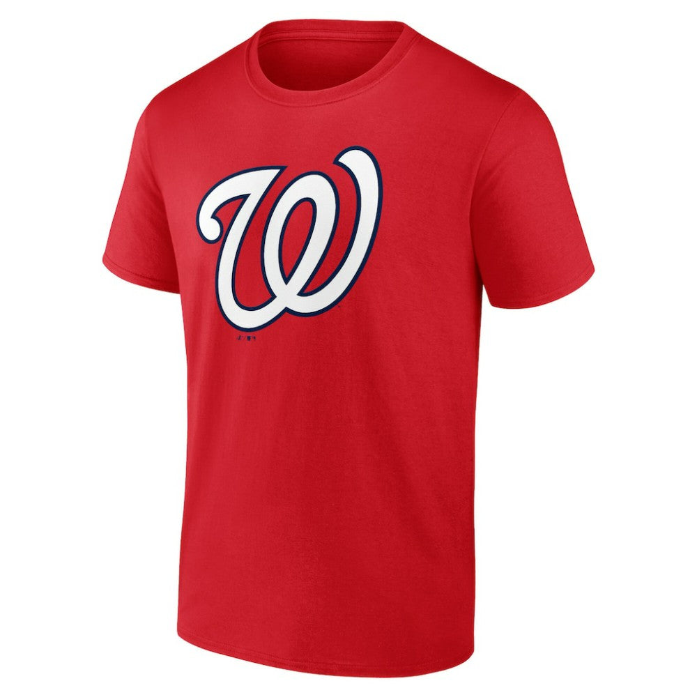 Washington Nationals Profile Big & Tall Primary Logo T-Shirt Red