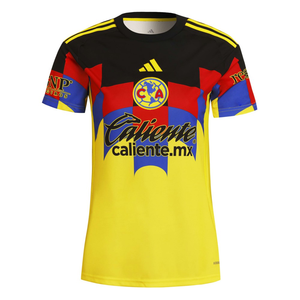 Club America Women's 2025/26 Home Replica Jersey - Yellow online