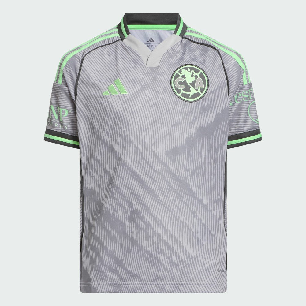 Club America Youth 2025 Third Replica Jersey - Gray discount