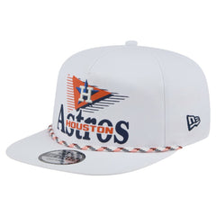 Houston Astros Collide Golfer Snapback Hat White