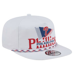 Philadelphia Phillies Collide Golfer Snapback Hat White