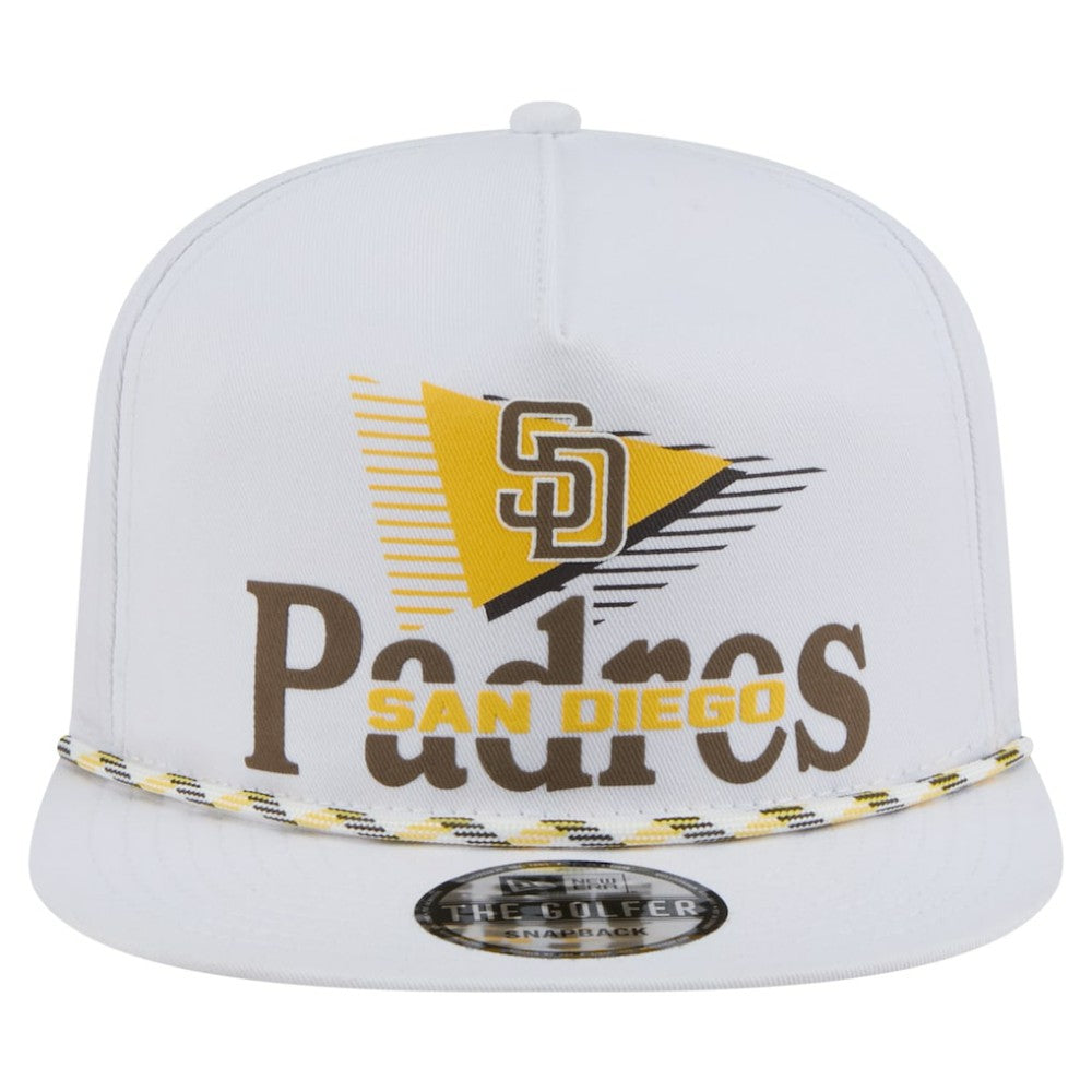 San Diego Padres Collide Golfer Snapback Hat White