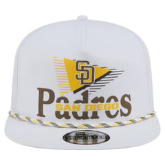 San Diego Padres Collide Golfer Snapback Hat White
