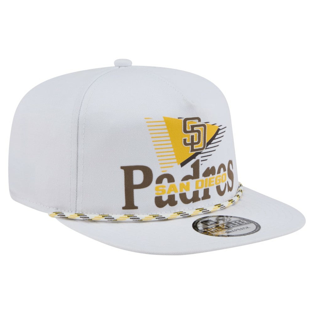 San Diego Padres Collide Golfer Snapback Hat White