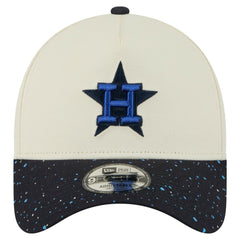 Houston Astros Speckle A-Frame 9FORTY Adjustable Hat Cream