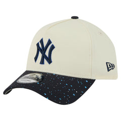New York Yankees Speckle A-Frame 9FORTY Adjustable Hat Cream