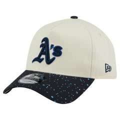 Athletics Speckle A-Frame 9FORTY Adjustable Hat Cream