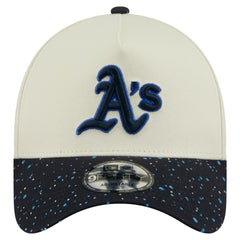 Athletics Speckle A-Frame 9FORTY Adjustable Hat Cream