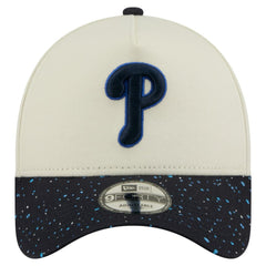Philadelphia Phillies Speckle A-Frame 9FORTY Adjustable Hat Cream
