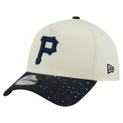 Pittsburgh Pirates Speckle A-Frame 9FORTY Adjustable Hat Cream