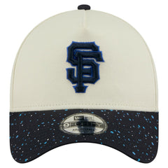San Francisco Giants Speckle A-Frame 9FORTY Adjustable Hat Cream