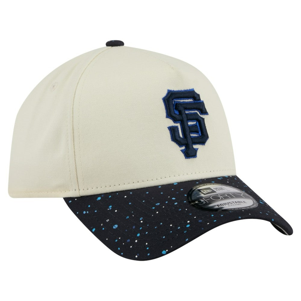 San Francisco Giants Speckle A-Frame 9FORTY Adjustable Hat Cream
