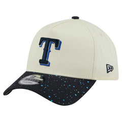Texas Rangers Speckle A-Frame 9FORTY Adjustable Hat Cream