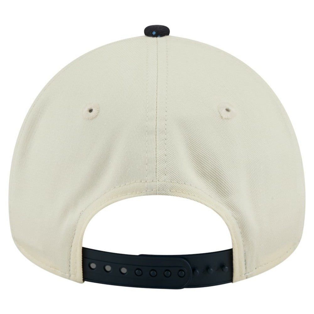 Atlanta Braves Speckle A-Frame 9FORTY Adjustable Hat Cream