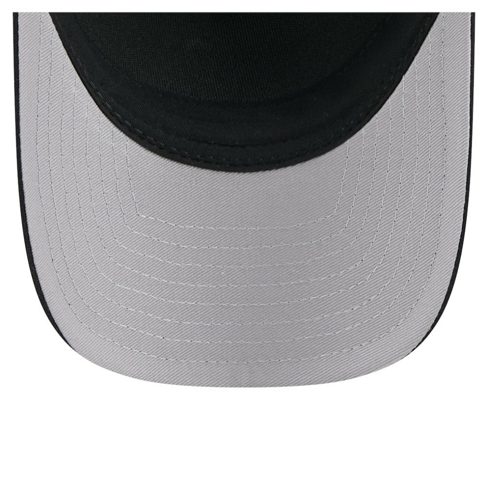 Washington Nationals City Initial 9FORTY A-Frame M-Crown Adjustable Trucker Hat Black
