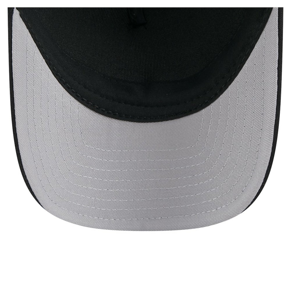 Athletics City Initial 9FORTY A-Frame M-Crown Adjustable Trucker Hat Black