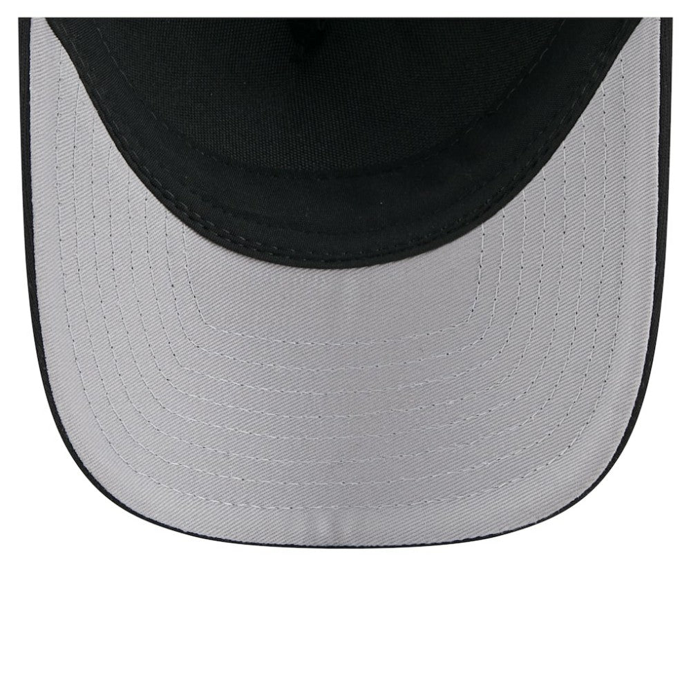 Seattle Mariners City Initial 9FORTY A-Frame M-Crown Adjustable Trucker Hat Black