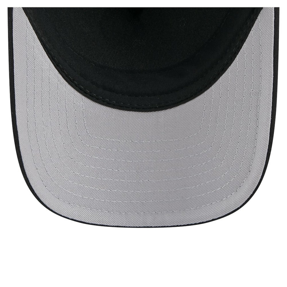 Pittsburgh Pirates City Initial 9FORTY A-Frame M-Crown Adjustable Trucker Hat Black