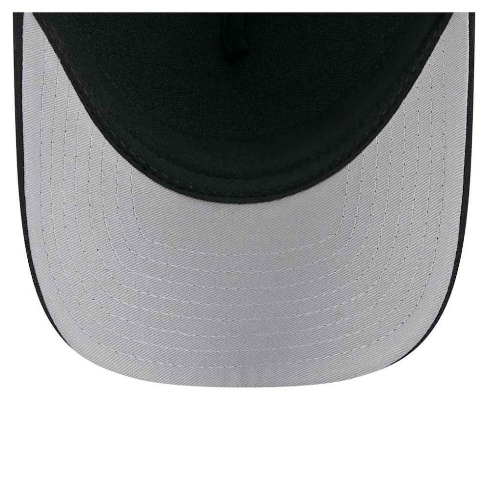 Houston Astros City Initial 9FORTY A-Frame M-Crown Adjustable Trucker Hat Black