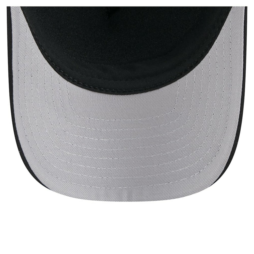 Minnesota Twins City Initial 9FORTY A-Frame M-Crown Adjustable Trucker Hat Black