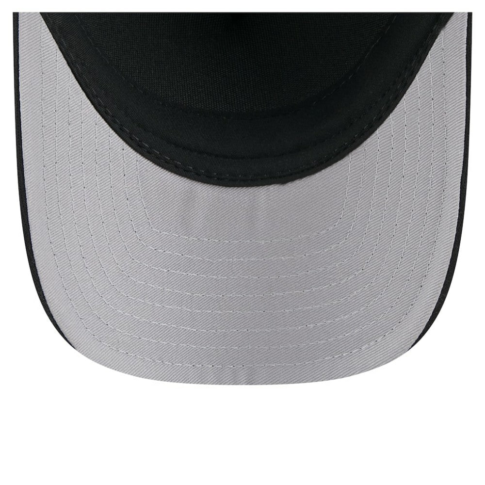 Chicago Cubs City Initial 9FORTY A-Frame M-Crown Adjustable Trucker Hat Black