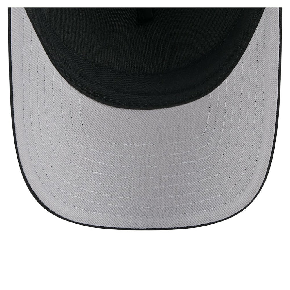 Chicago White Sox City Initial 9FORTY A-Frame M-Crown Adjustable Trucker Hat Black