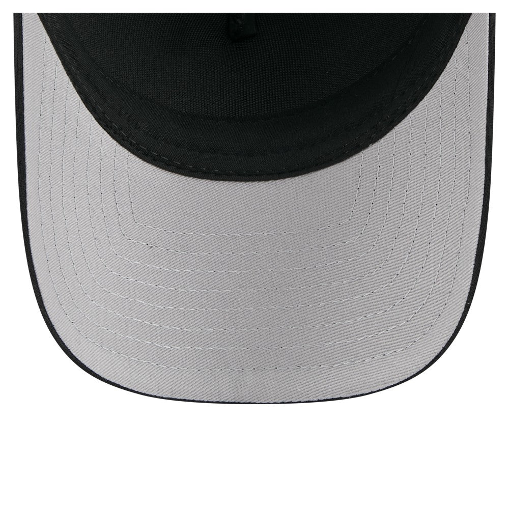 Cleveland Guardians City Initial 9FORTY A-Frame M-Crown Adjustable Trucker Hat Black