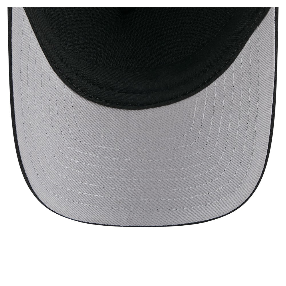 Los Angeles Dodgers City Initial 9FORTY A-Frame M-Crown Adjustable Trucker Hat Black