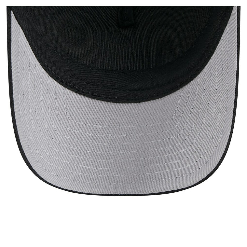 Colorado Rockies City Initial 9FORTY A-Frame M-Crown Adjustable Trucker Hat Black