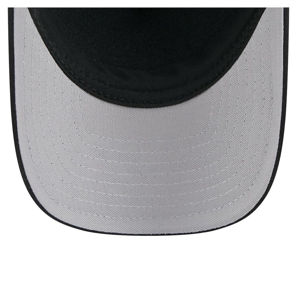 New York Mets City Initial 9FORTY A-Frame M-Crown Adjustable Trucker Hat Black