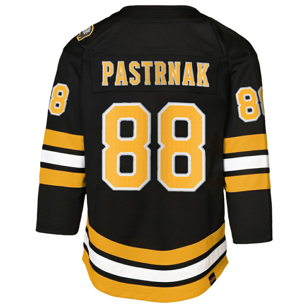 David Pastrnak Boston Bruins Youth Home Premier Player Jersey - Black Jerseys