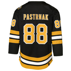 David Pastrnak Boston Bruins Youth Home Premier Player Jersey - Black Jerseys