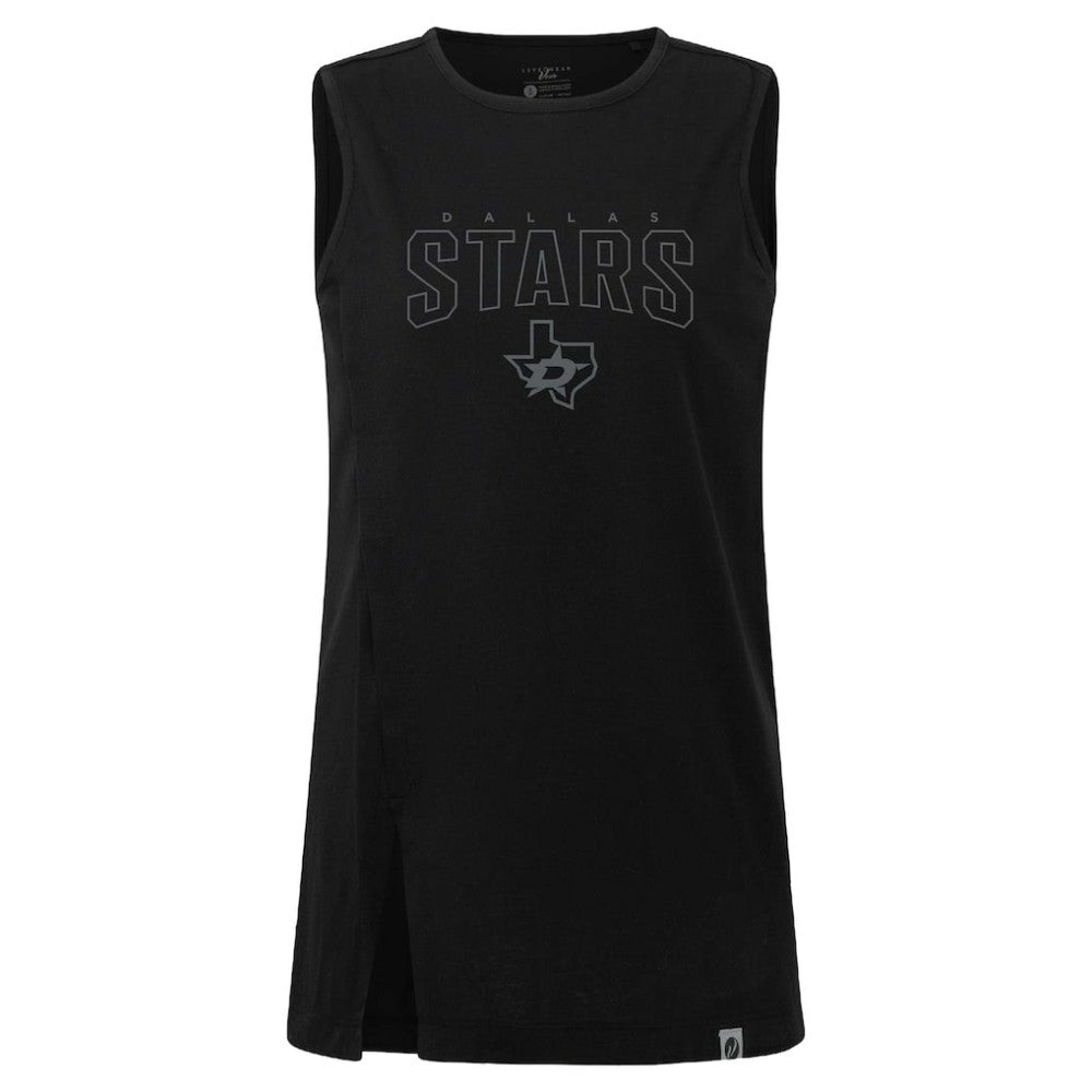 Dallas Stars Levelwear Women's Influx Darkmoon Tank Top - Black Tank Top