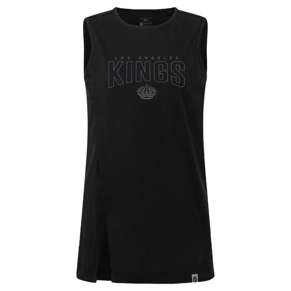 Los Angeles Kings Levelwear Women's Influx Darkmoon Tank Top - Black Tank Top