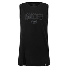 Montreal Canadiens Levelwear Women's Influx Darkmoon Tank Top - Black Tank Top