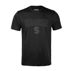 Seattle Kraken Levelwear Richmond Darkmoon T-Shirt - Black T-shirts